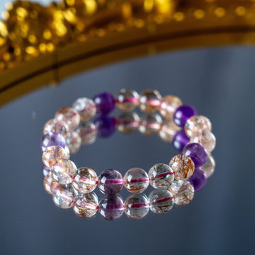 Super Seven Crystal for Chakra Healing and Holistic Wellness