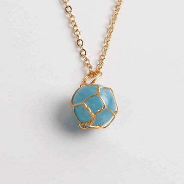 Blue Agate Crystal | Calming and Gentle