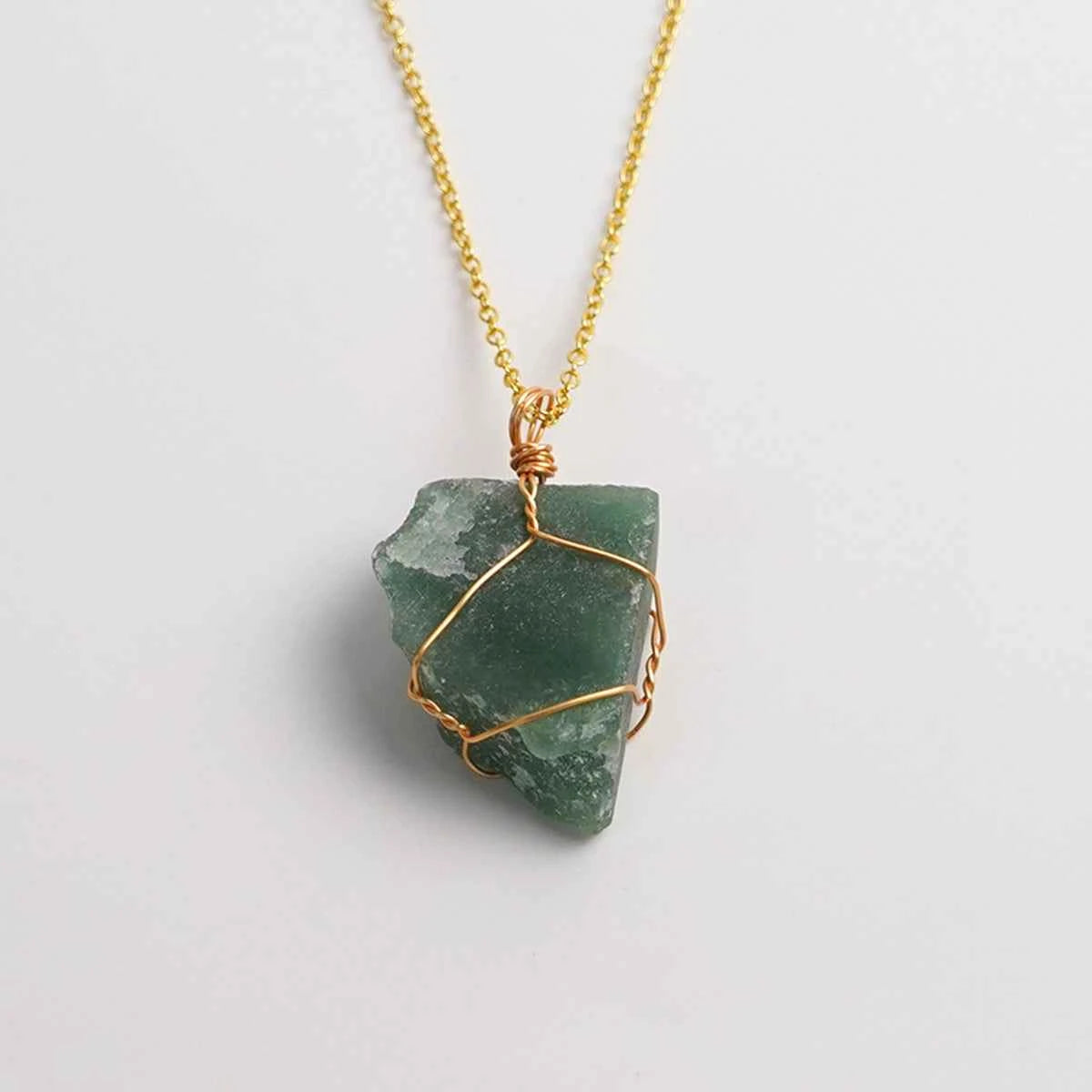 Green Fluorite | Zoisite Ruby | Obsidian Rock Necklace | Clarity | Passion | Grounding