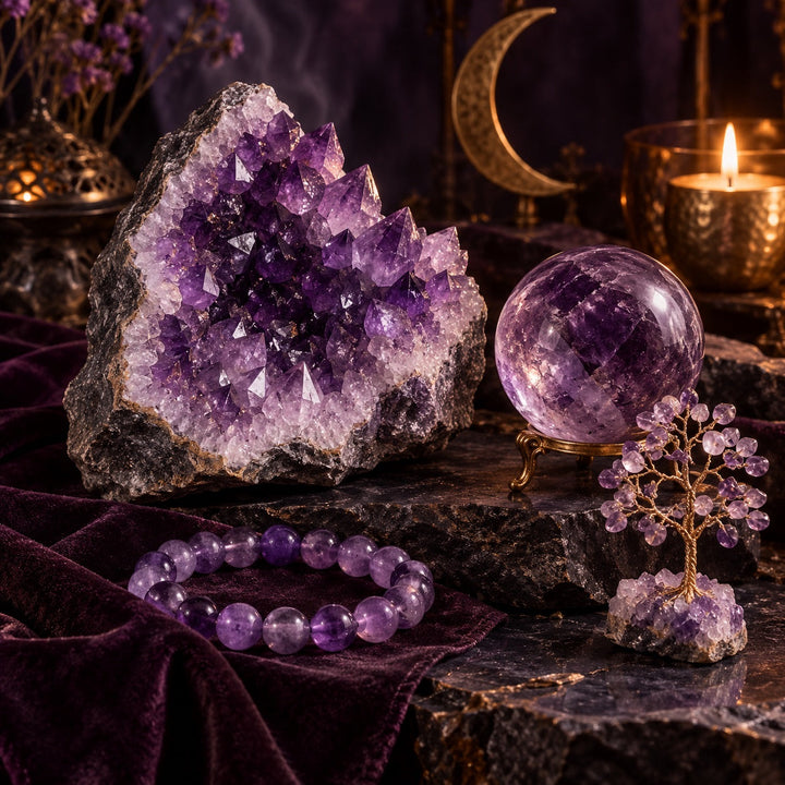 Amethyst Crystals collection by Luananio
