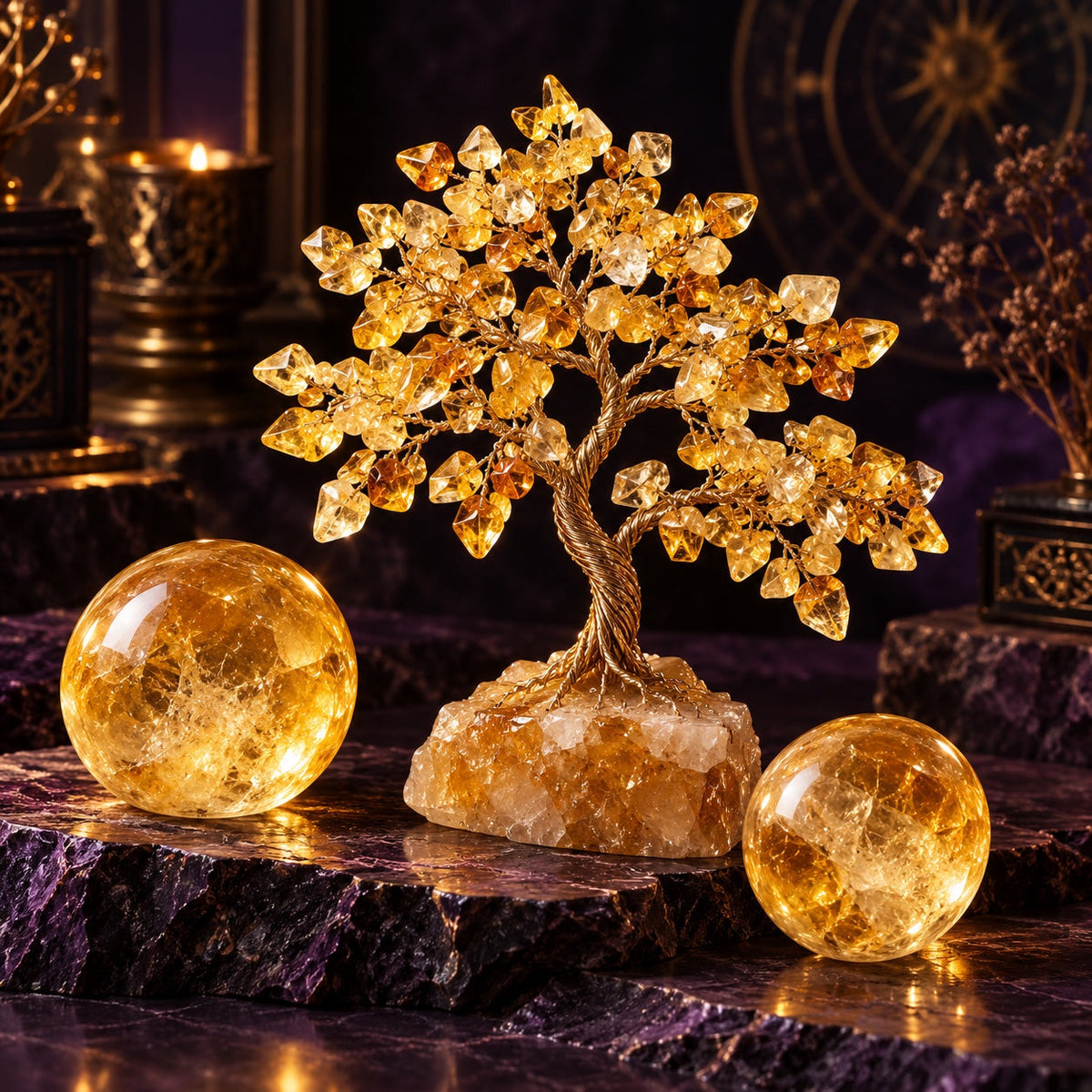 Citrine Crystals