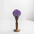 Amethyst Sphere: Boost Crown Chakra & Peace