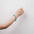 Natural Aquamarine Bracelet  | for Confidence | Courage | Calm in Challenging Situations