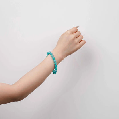 Natural Aquamarine Bracelet  | for Confidence | Courage | Calm in Challenging Situations
