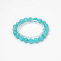 Natural Aquamarine Bracelet  | for Confidence | Courage | Calm in Challenging Situations
