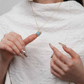Blue Agate Crystal | Calming and Gentle