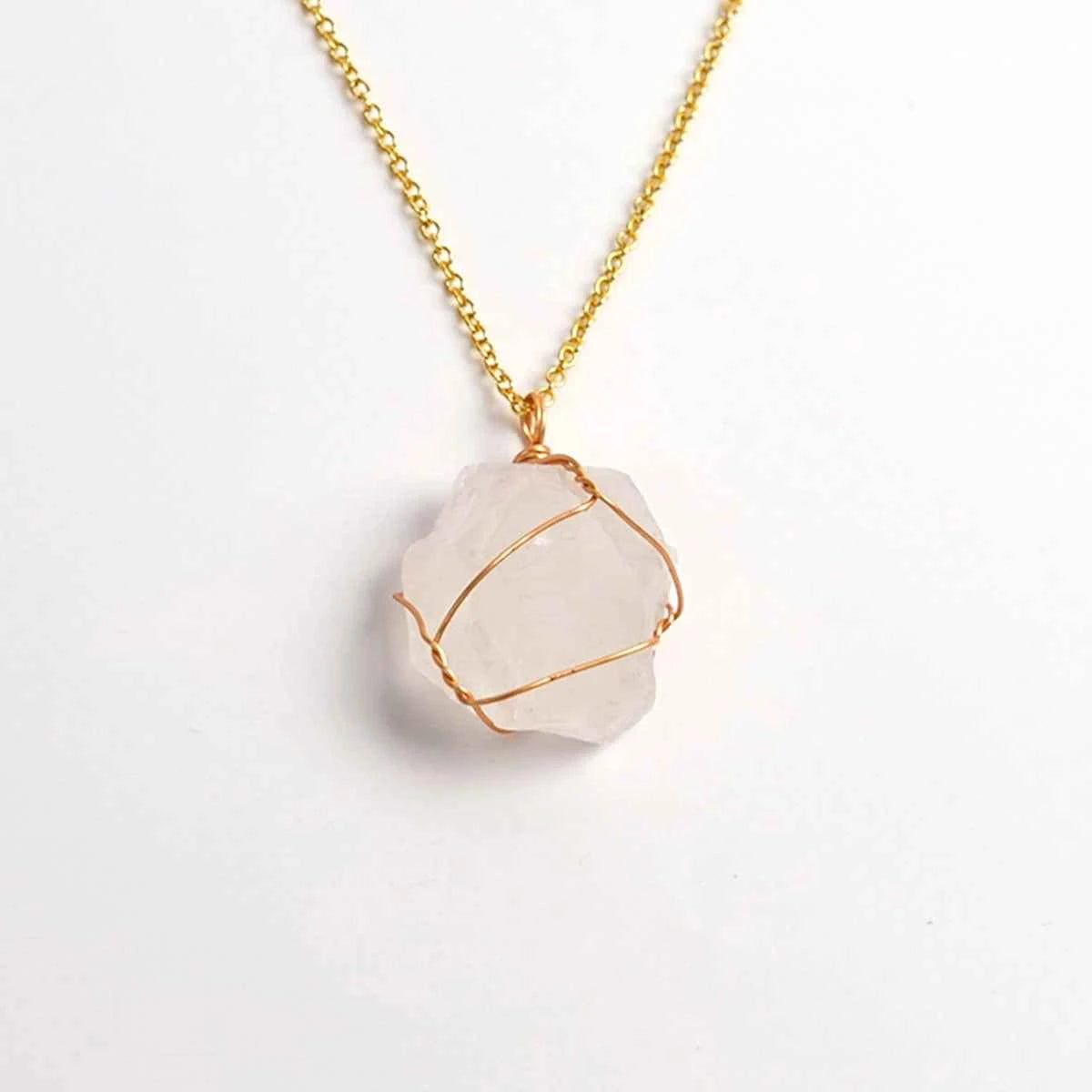 Citrine | Amethyst | Clear Quartz Necklace | Prosperity | Clarity | Amplification