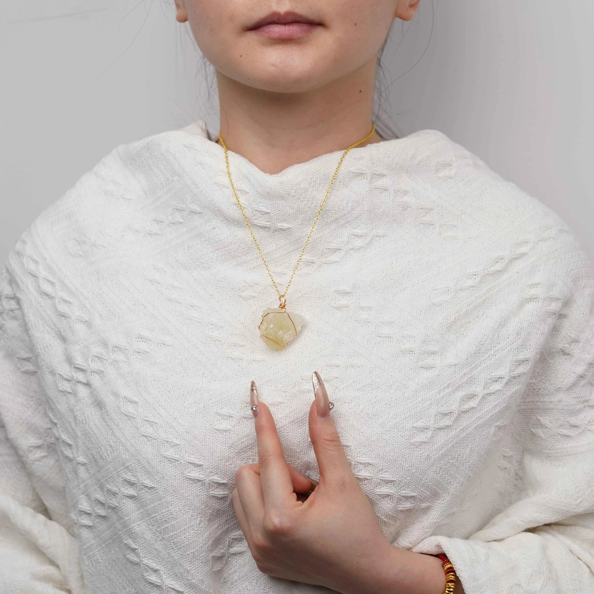 Citrine | Amethyst | Clear Quartz Necklace | Prosperity | Clarity | Amplification