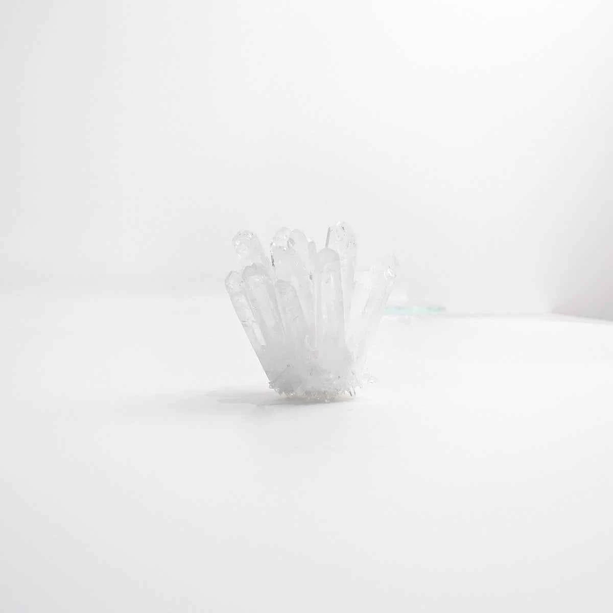 Natural Clear Quartz Cluster | for Clearing Mental Fog | Enhancing Clarity | Spiritual Focus