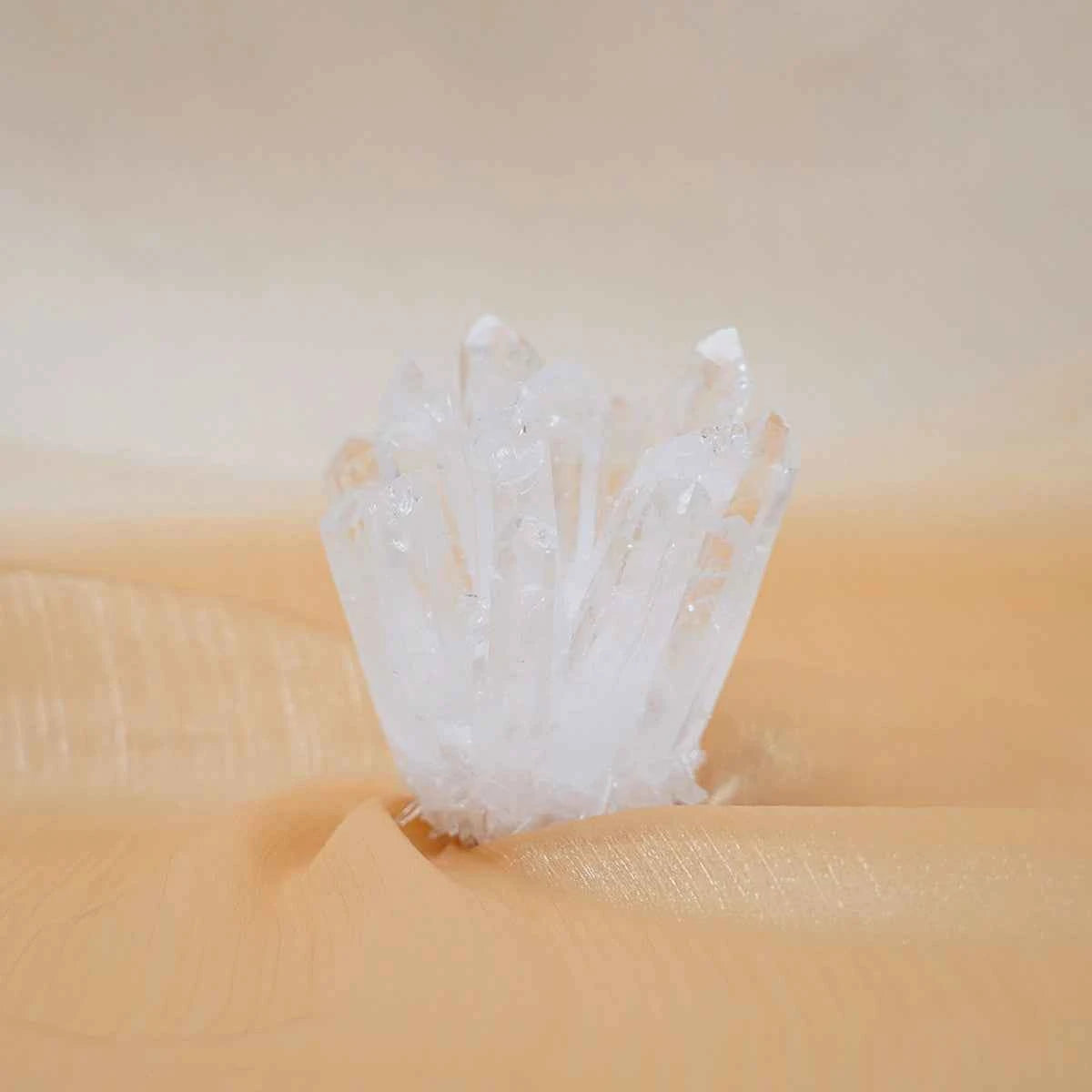 Natural Clear Quartz Cluster | for Clearing Mental Fog | Enhancing Clarity | Spiritual Focus
