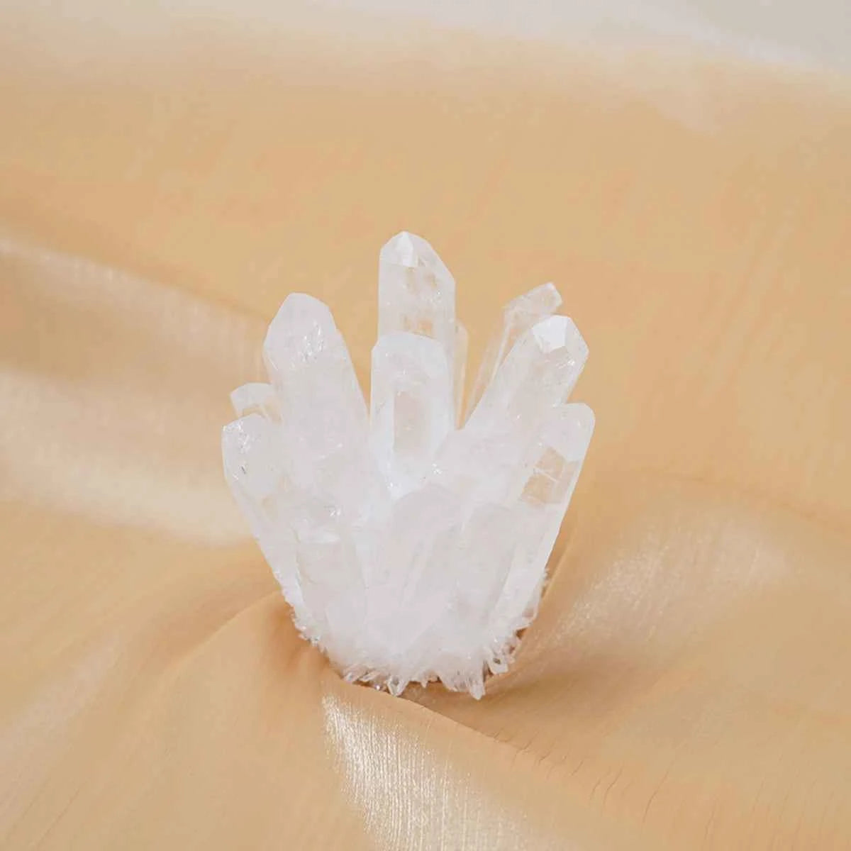 Natural Clear Quartz Cluster | for Clearing Mental Fog | Enhancing Clarity | Spiritual Focus