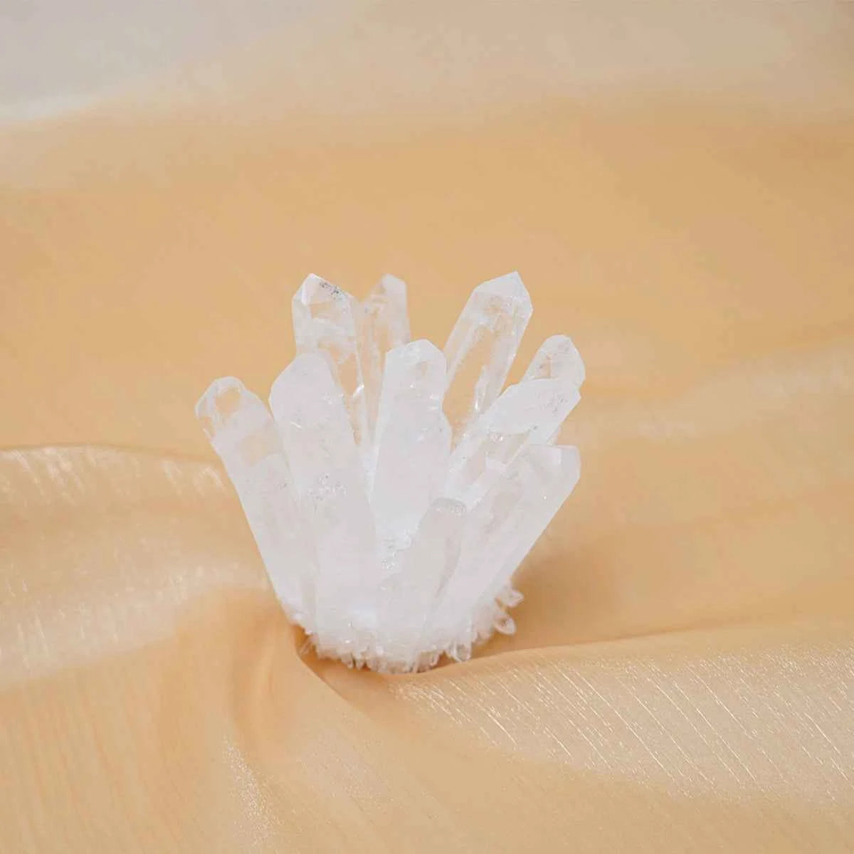 Natural Clear Quartz Cluster | for Clearing Mental Fog | Enhancing Clarity | Spiritual Focus