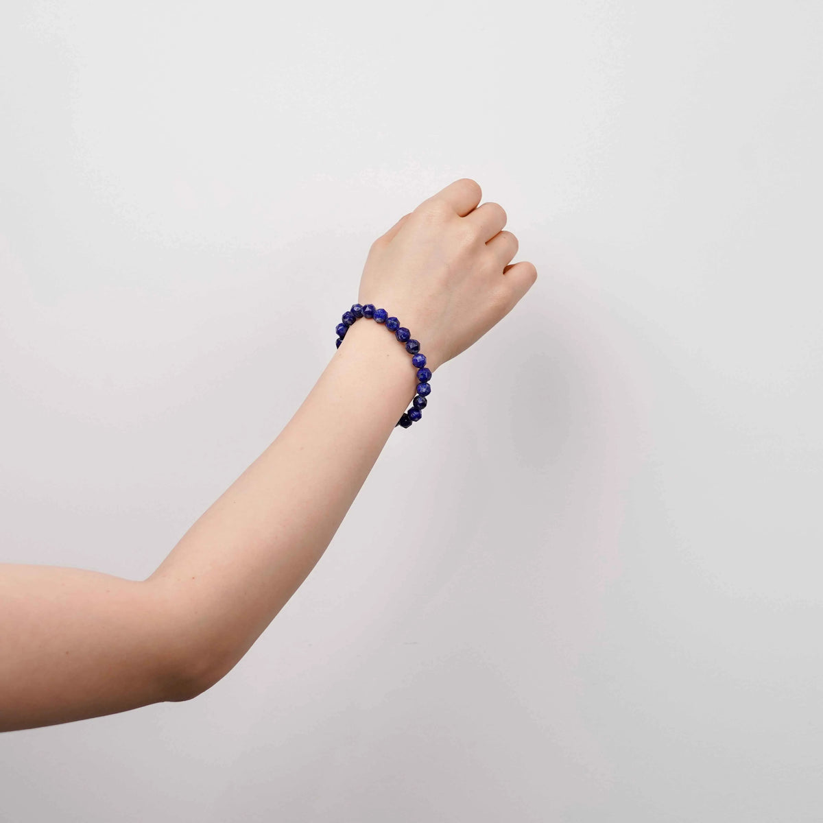 Faceted Lapis Lazuli Bracelet