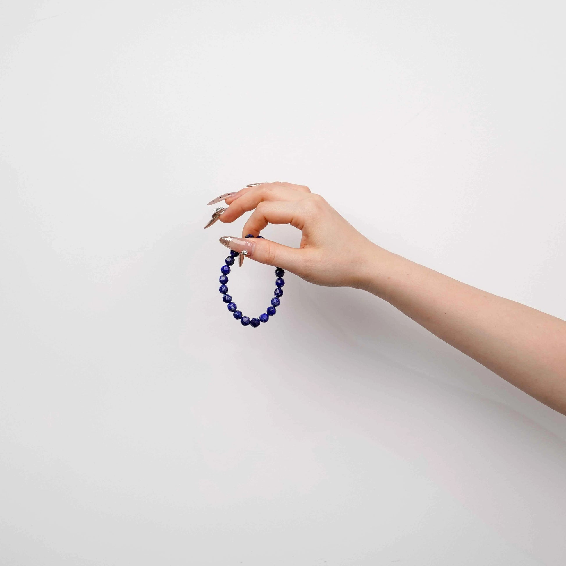 Natural Lapis Lazuli Beaded |  Stretch Bracelet for Mental Focus | Decision | Making & Inner Wisdom