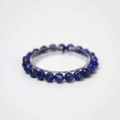 Natural Lapis Lazuli Beaded |  Stretch Bracelet for Mental Focus | Decision | Making & Inner Wisdom