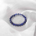 Natural Lapis Lazuli Beaded |  Stretch Bracelet for Mental Focus | Decision | Making & Inner Wisdom