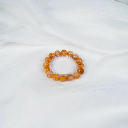 Golden Hematoid Quartz Bracelet by Luananio – product view