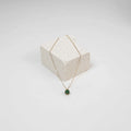 Green Agate Crystal Pendant for Balance & Renewal|Luananio
