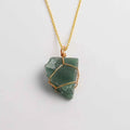 Green Fluorite | Zoisite Ruby | Obsidian Rock Necklace | Clarity | Passion  | Grounding