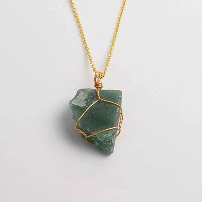 Green Fluorite | Zoisite Ruby | Obsidian Rock Necklace | Clarity | Passion  | Grounding