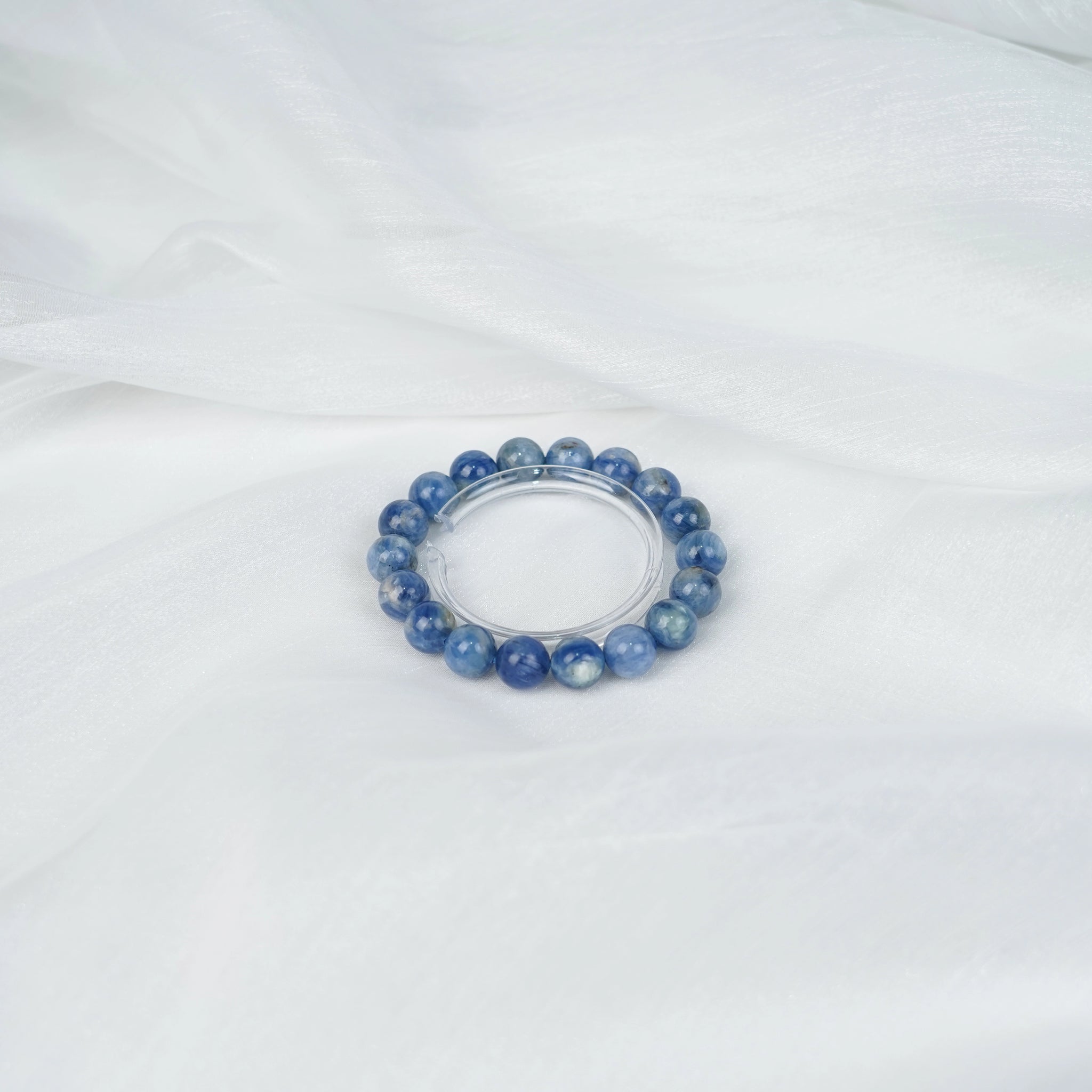 Natural Kyanite Energy Bracelet | for Chakra Alignment | Self-Expression | Inner Balance