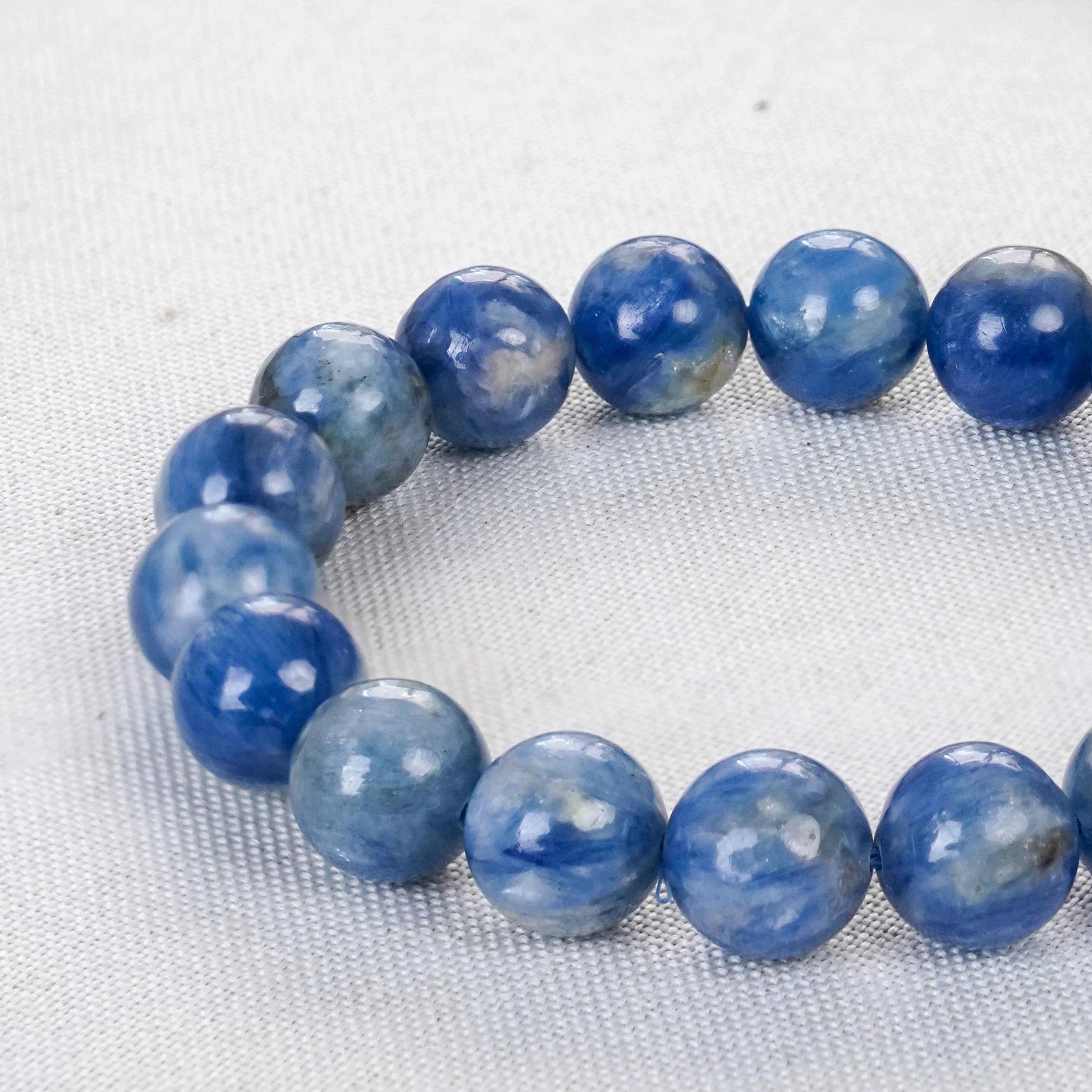 Kyanite "Starry Night" Crystal Piece - Natural Blue Veins, Meditation & Aura Cleansing