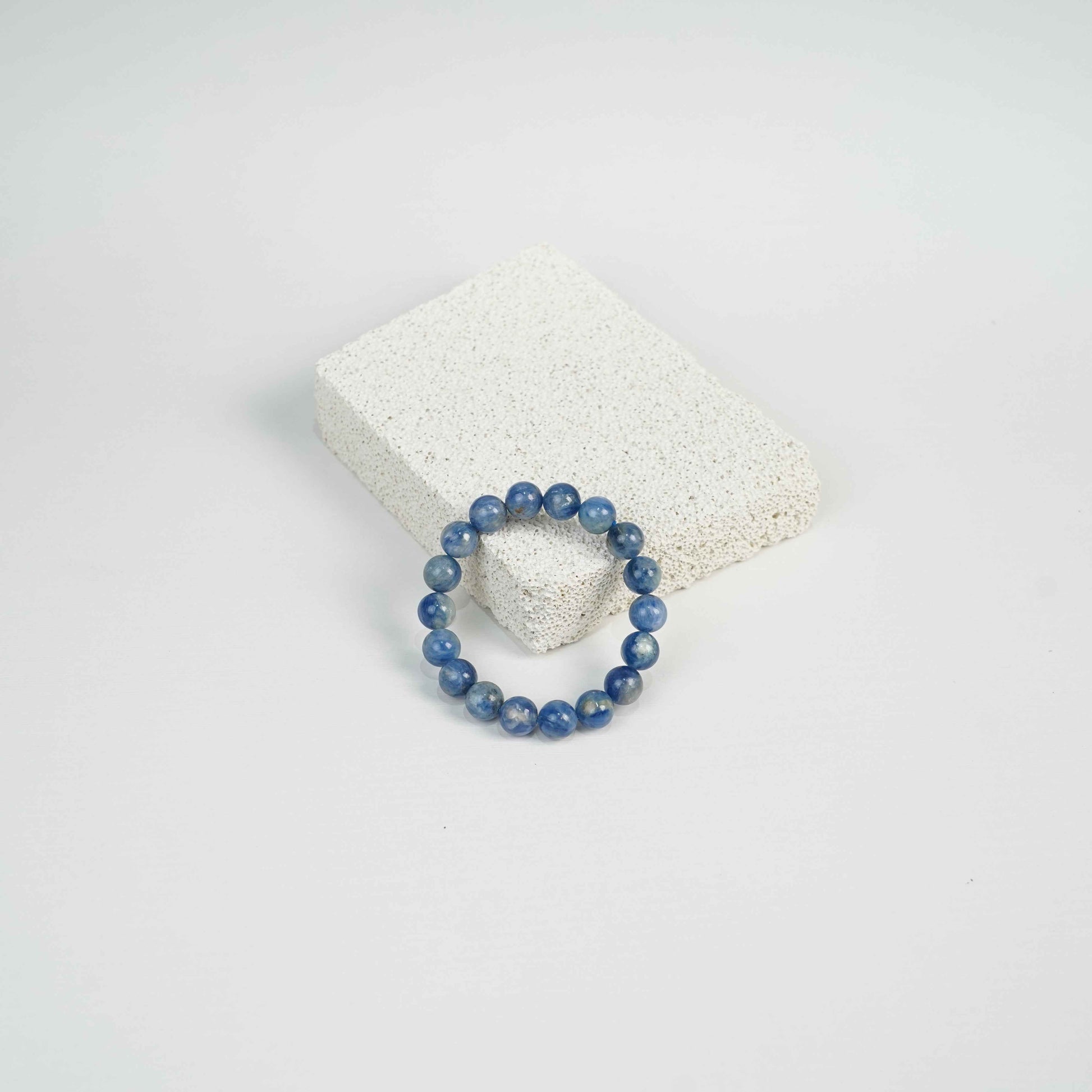 Natural Kyanite Energy Bracelet | for Chakra Alignment | Self-Expression | Inner Balance
