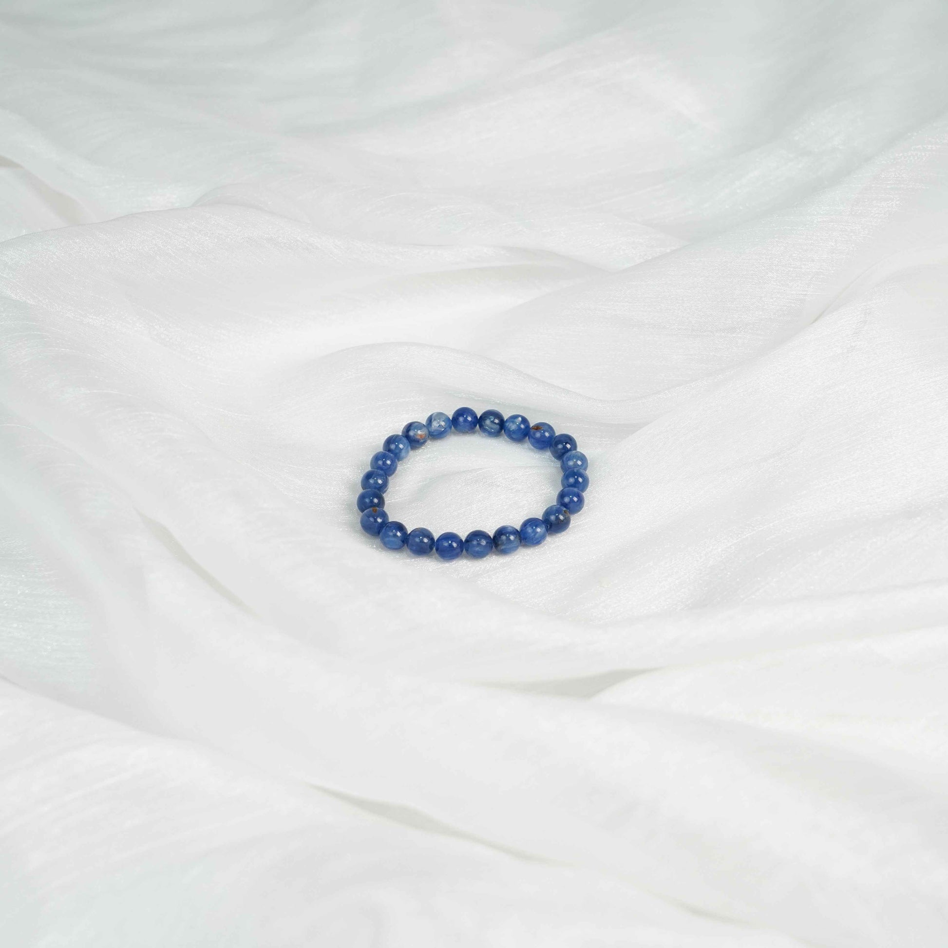 Natural Kyanite Energy Bracelet | for Chakra Alignment | Self-Expression | Inner Balance