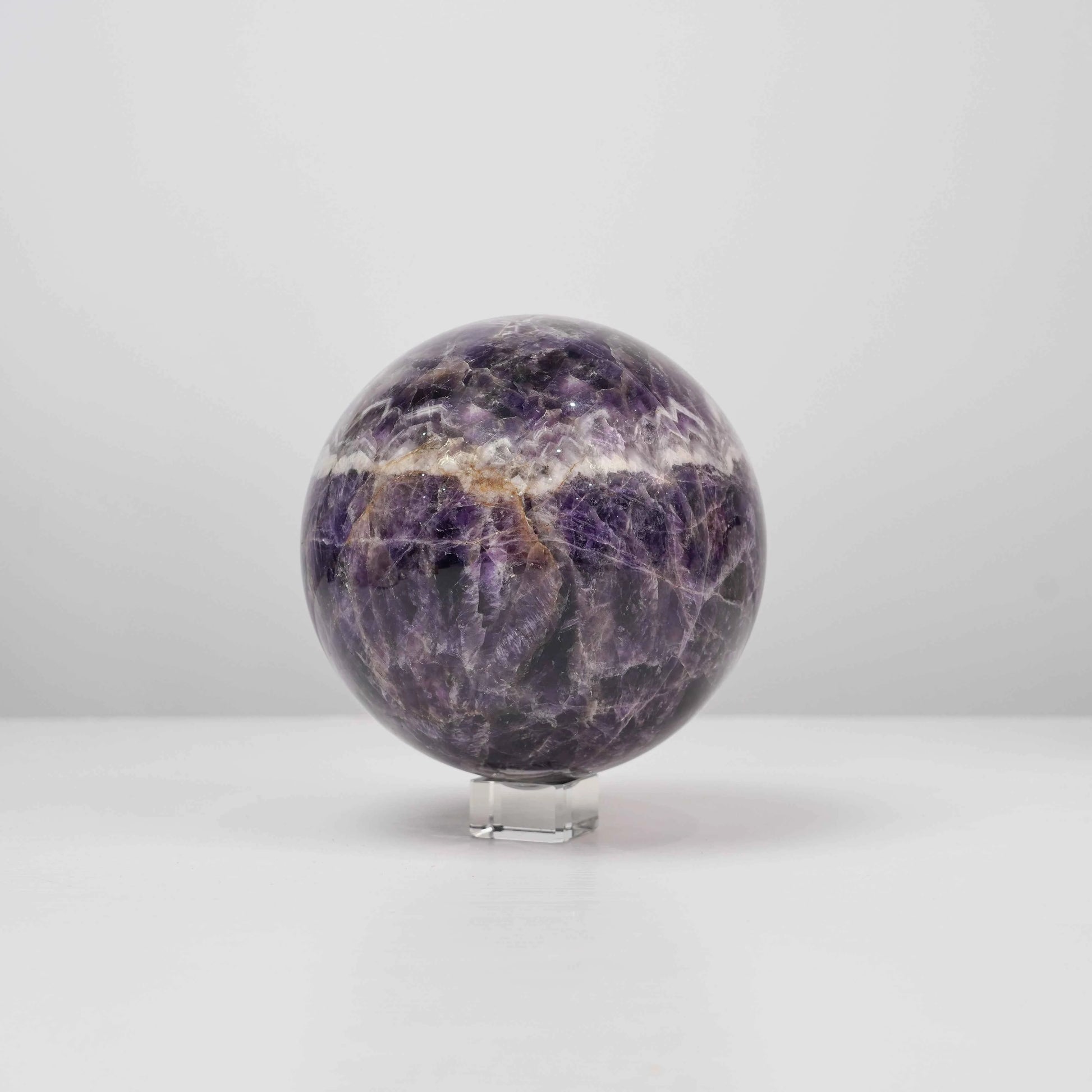 Big natural Dreamy Amethyst Quartz Sphere Crystal Ball Healing