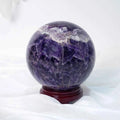 Big natural Dreamy Amethyst Quartz Sphere Crystal Ball Healing