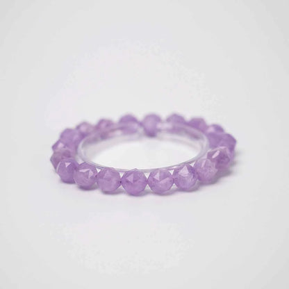 Natural Lavender Amethyst Bracelet | for Relaxation | Restful Sleep & Calming Energy