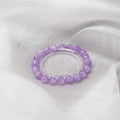 Natural Lavender Amethyst Bracelet | for Relaxation | Restful Sleep & Calming Energy