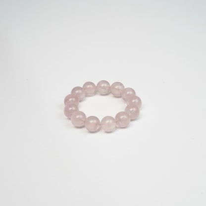 Premium Mozambique Rose Quartz Bracelet by Luananio – product detail 2