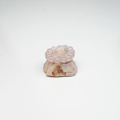 Premium Mozambique Rose Quartz Bracelet by Luananio – product detail 5