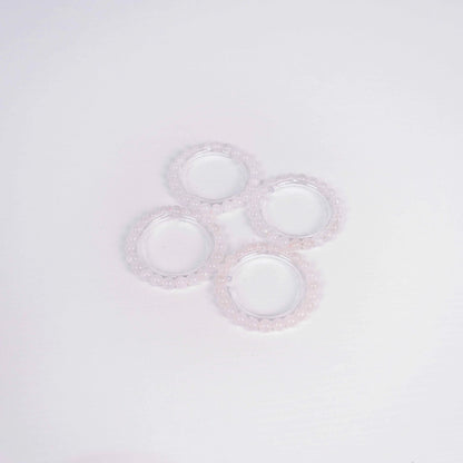 Mozambique Rose Quartz Bracelet | Natural Crystal Beads for Love