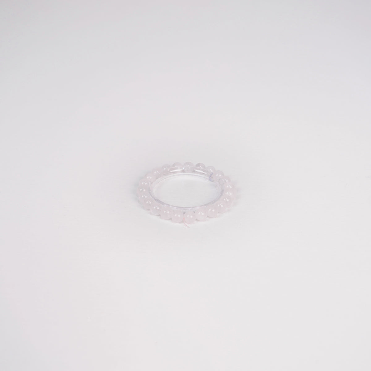 Mozambique Rose Quartz Bead Bracelet by Luananio – product detail 3