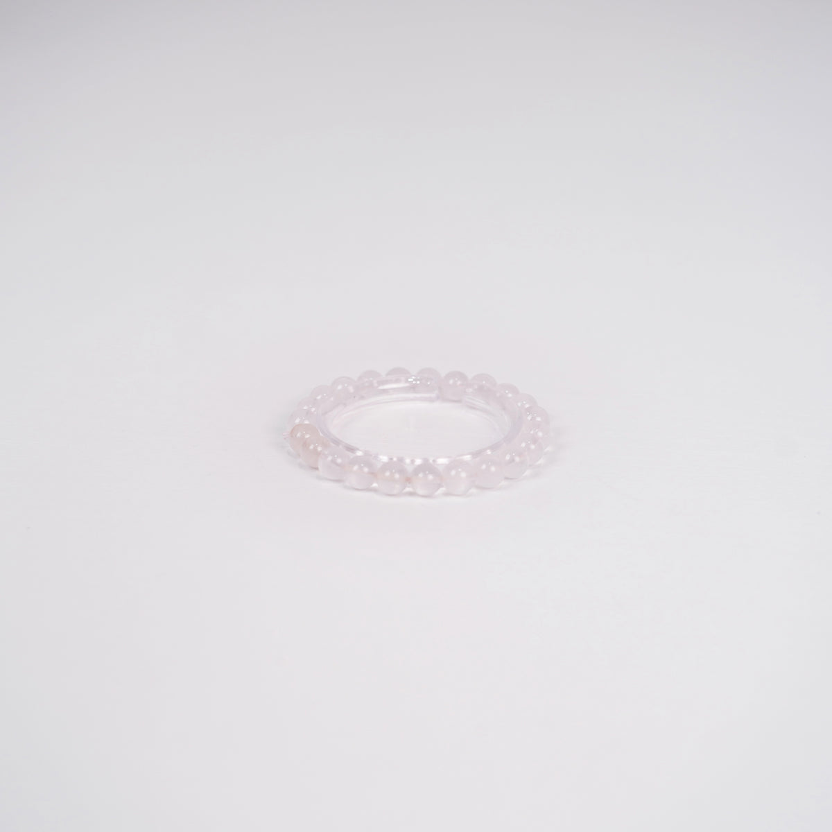 Mozambique Rose Quartz Bead Bracelet by Luananio – product detail 5