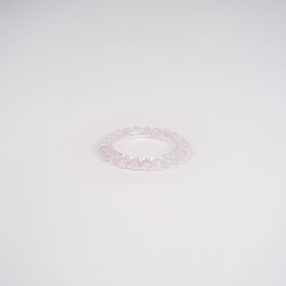 Mozambique Rose Quartz Bead Bracelet by Luananio – product detail 5