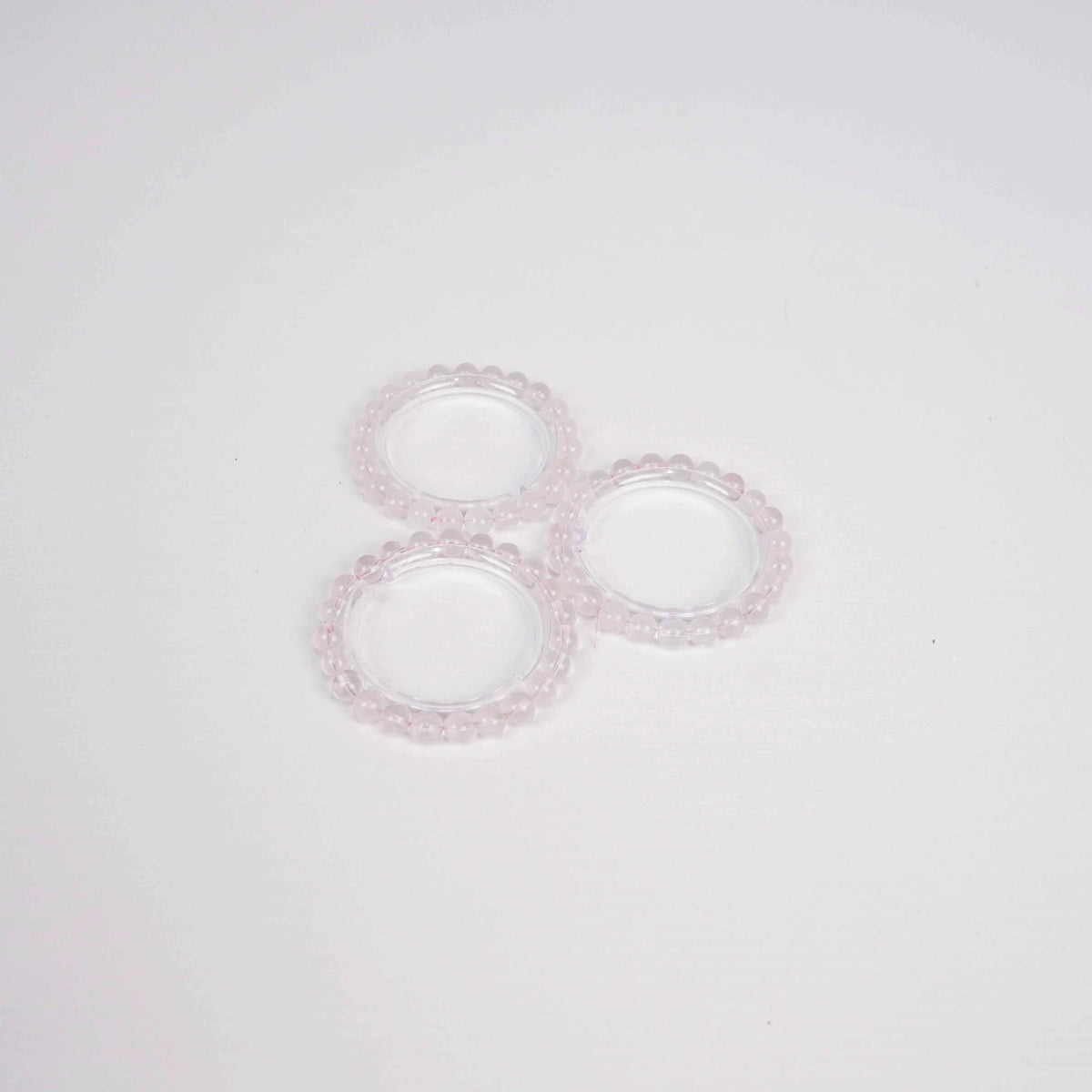 Mozambique Rose Quartz Bracelet | Natural Crystal Beads for Love