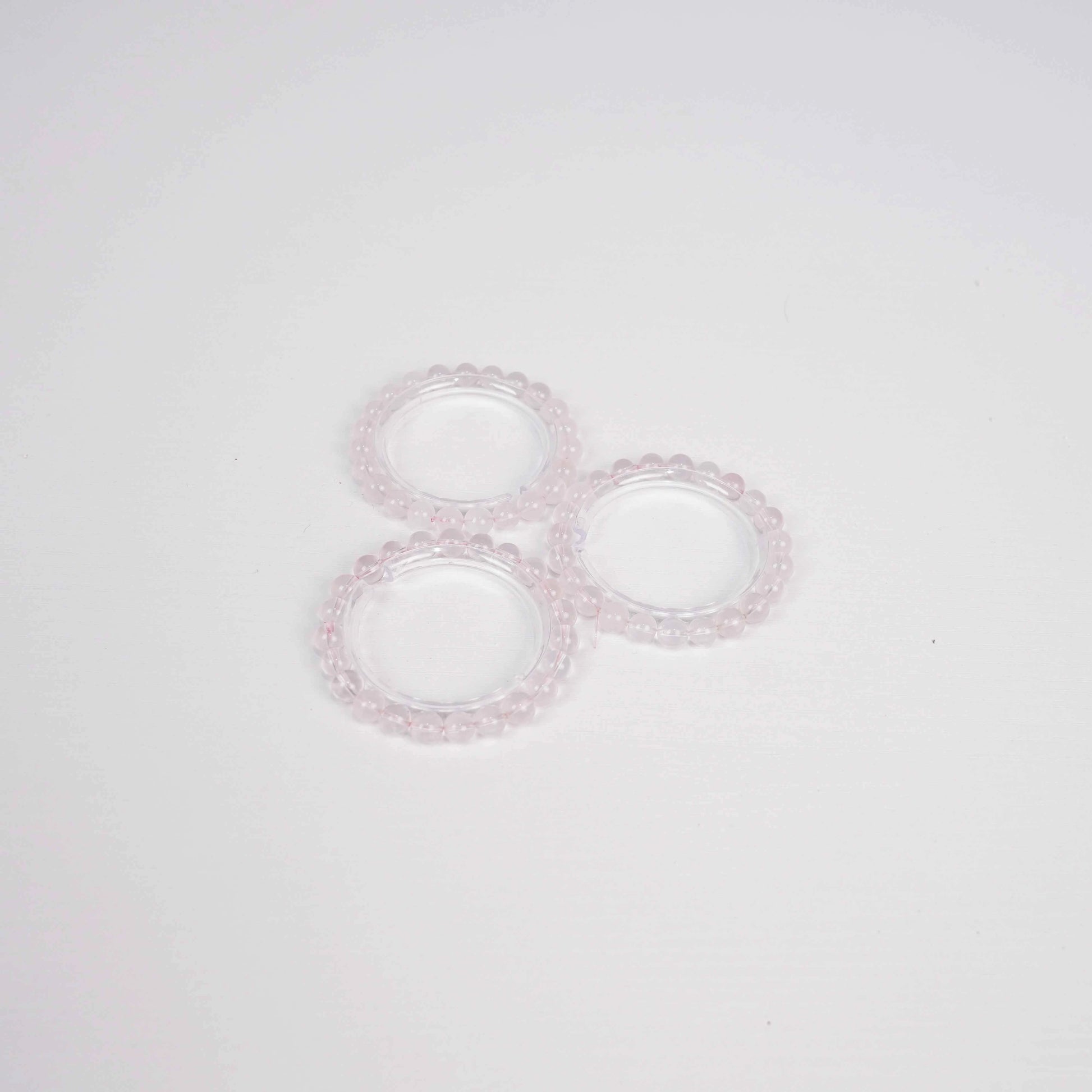 Mozambique Rose Quartz Bracelet | Natural Crystal Beads for Love