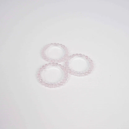 Mozambique Rose Quartz Bracelet | Natural Crystal Beads for Love