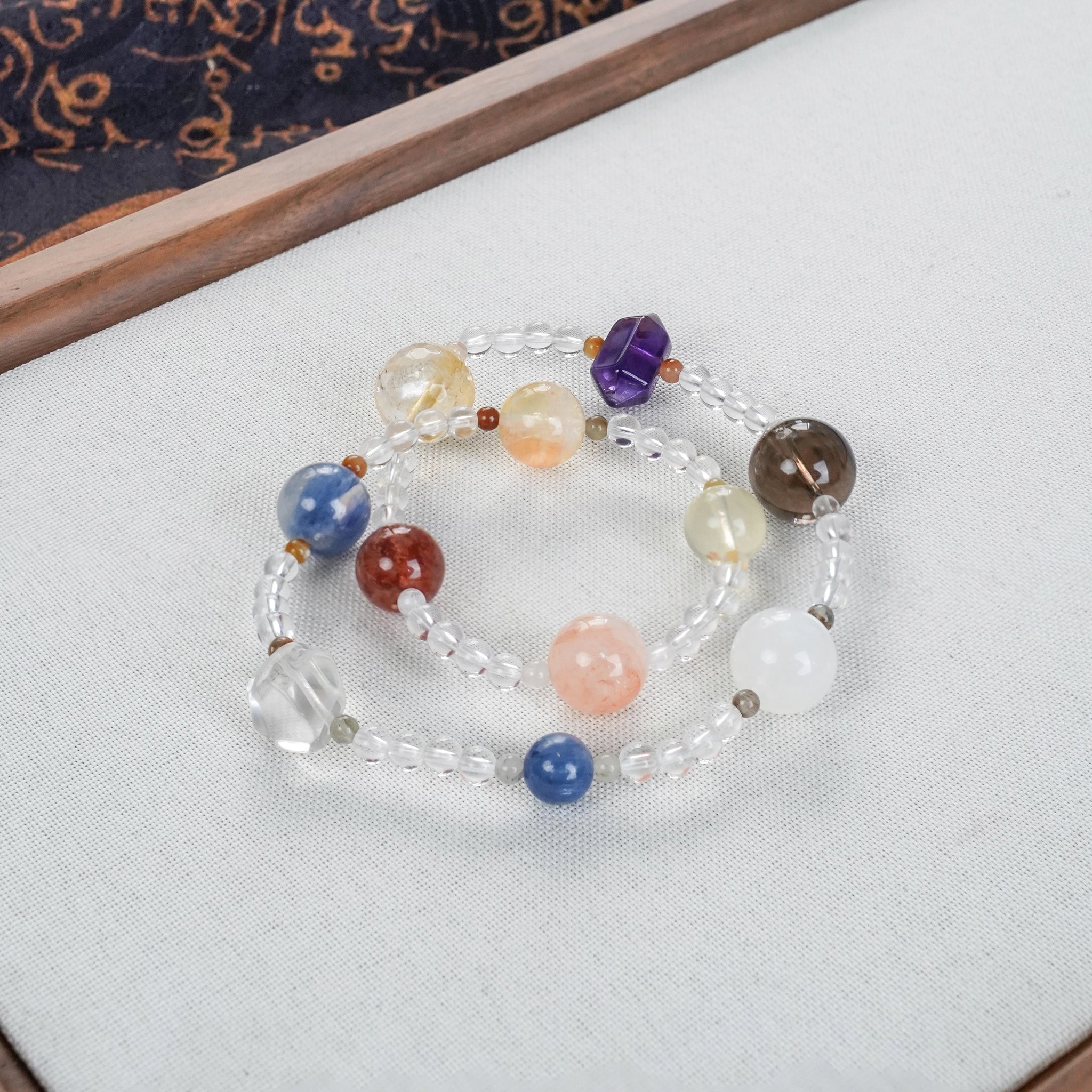 Multi-Crystal "Treasure" Bracelet for Wealth & Abundance - Lucky Gemstone Mix