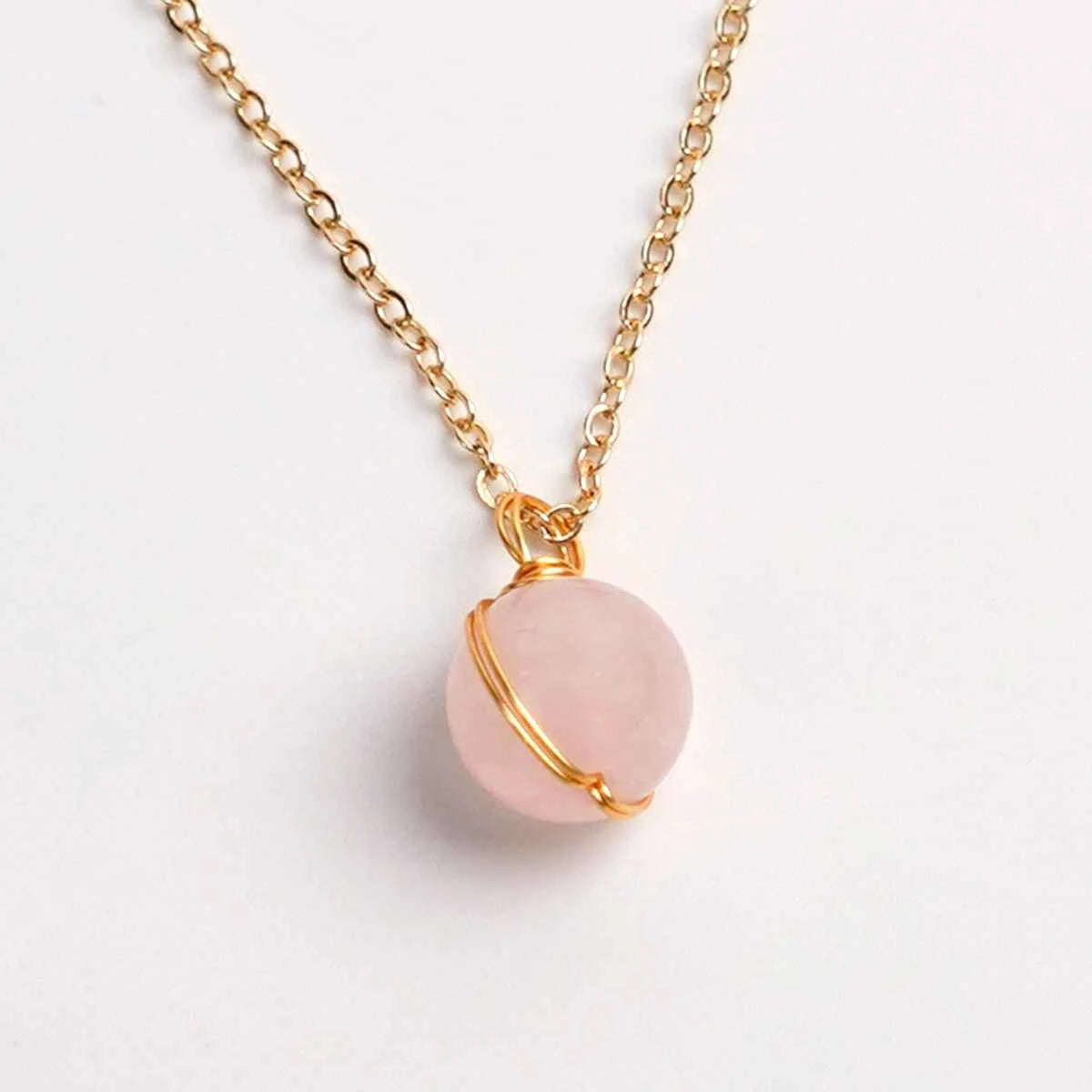 White & Pink Agate | Aids Understanding | Opens the Heart
