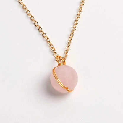 White & Pink Agate | Aids Understanding | Opens the Heart