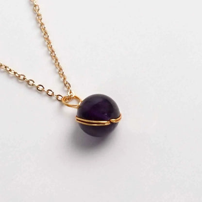 Purple Agate & Tiger Eye| Enhances Spiritual Growth | Encourages Brave Action