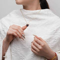Purple Agate & Tiger Eye| Enhances Spiritual Growth | Encourages Brave Action