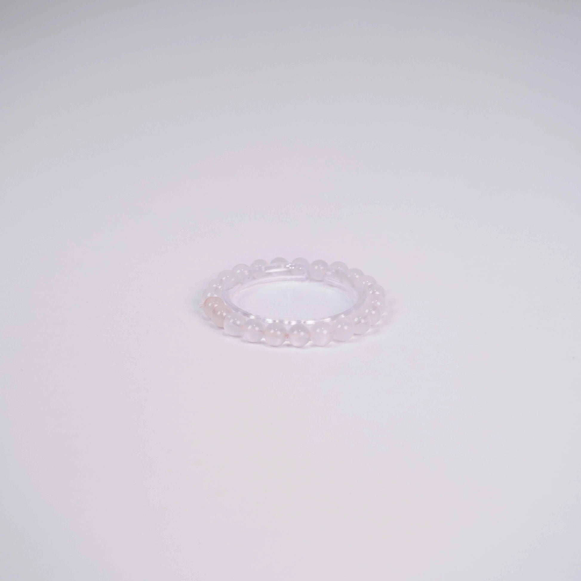 Rose Quartz Bracelet 7mm | Natural Crystal Beads for Love & Harmony