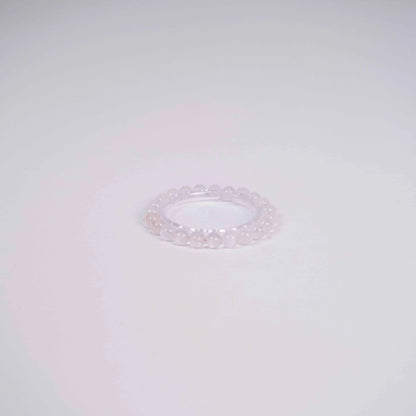 Rose Quartz Bracelet 7mm | Natural Crystal Beads for Love & Harmony