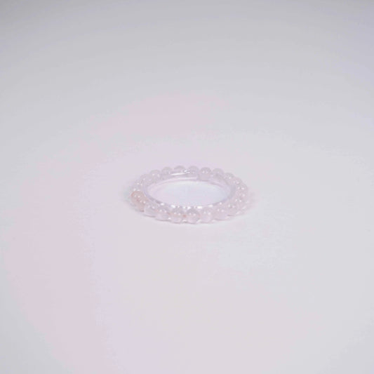 Rose Quartz Bracelet 7mm | Natural Crystal Beads for Love & Harmony