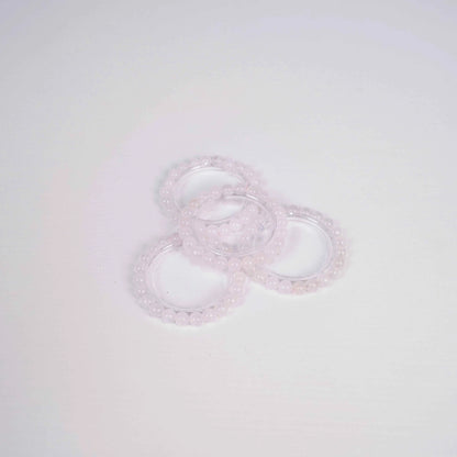 Rose Quartz Bracelet 7mm | Natural Crystal Beads for Love & Harmony